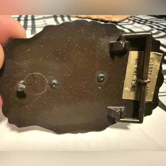 Vintage Men’s Wild Turkey Belt Buckle - Picture 4 of 4